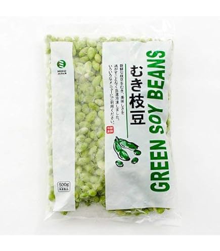 Amazon.co.jp: 冷凍 ムキ枝豆 500g 自然解凍 ニッスイ 冷凍野菜 野菜